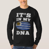 Its In My DNA Uruguay Flag Hungarian Tシャツ (正面)