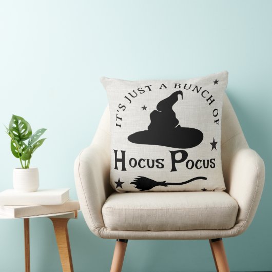 It's Just a Bunch of Hocus Pocus Throw Pillow クッション (椅子)