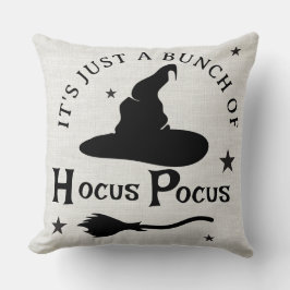 It's Just a Bunch of Hocus Pocus Throw Pillow クッション