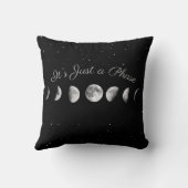 「It's Just a Phase」月相枕 クッション (裏面)
