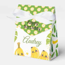 It's Just Bananas 3"w x 1.5"l x 3.25"h Birthday フェイバーボックス