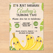 It's Just Bananas Any Age Birthday Party