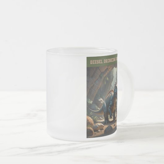 It's Just Bread フロストグラスマグカップ (正面右)