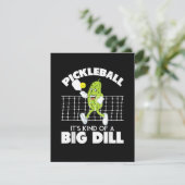It's Kind of A Big Dill - 面白いピックルボール用パドル シーズンカード (スタンド正面)