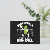 It's Kind of A Big Dill - 面白いピックルボール用パドル 招待状 (スタンド正面)