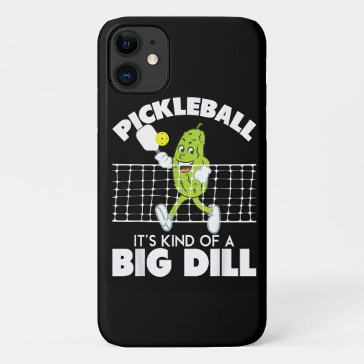 It's Kind of A Big Dill - 面白いピックルボール用パドル Case-Mate iPhoneケース (裏面)