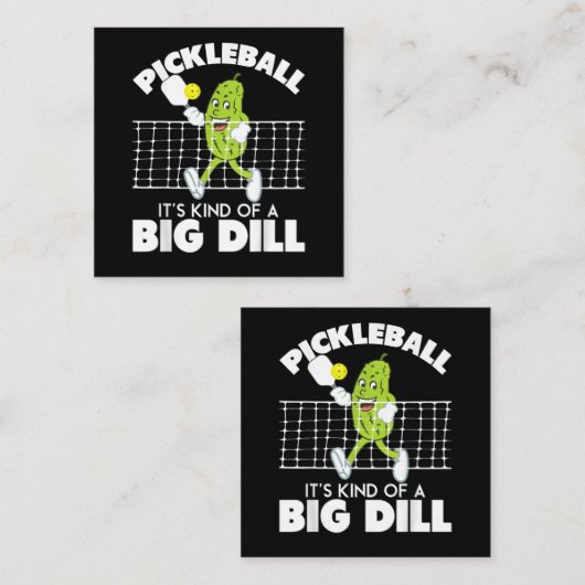 It's Kind of A Big Dill - Funny Pickleball Paddle エンクロージャーカード (正面/裏面)