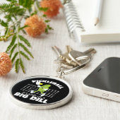 It's Kind of A Big Dill - Funny Pickleball Paddle キーホルダー (側面)