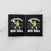 It's Kind of A Big Dill - Funny Pickleball Paddle シーズンカード (内部)