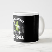 It's Kind of A Big Dill - Funny Pickleball Paddle ジャンボコーヒーマグカップ (正面右)