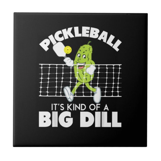It's Kind of A Big Dill - Funny Pickleball Paddle タイル (正面)