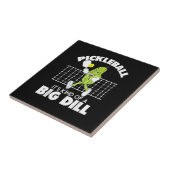 It's Kind of A Big Dill - Funny Pickleball Paddle タイル (側面)