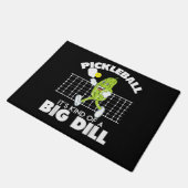 It's Kind of A Big Dill - Funny Pickleball Paddle ドアマット (アングル)