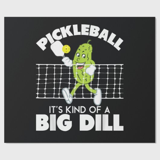 It's Kind of A Big Dill - Funny Pickleball Paddle ラッピングペーパー (フラット)