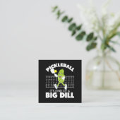 It's Kind of A Big Dill - Funny Pickleball Paddle ロイヤリティカード (スタンド正面)