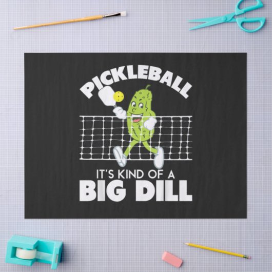 It's Kind of A Big Dill - Funny Pickleball Paddle 薄葉紙 (クラフト)