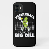 It's Kind of A Big Dill - Funny Pickleball Paddle Case-Mate iPhoneケース (裏面)