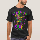 It's Mardi Gras Bruh Dabbing Leprechaun Jester New Tシャツ (正面)