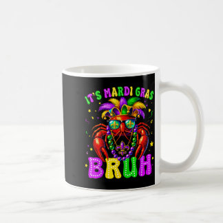 Its Mardi Gras Bruh Funny Crawfish Outfit Boys Gir コーヒーマグカップ