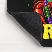 Its Mardi Gras Bruh Funny Crawfish Outfit Boys Gir マウスパッド (コーナー)