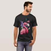 It's Mardi Gras Yall Carnival Party Cool Flamingo  Tシャツ (正面フル)