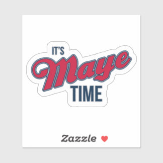 It's Maye Time - Fan Cut-Out Sticker シール