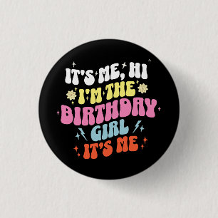 Its Me Birthday Partyの女の子 缶バッジ
