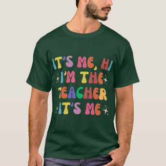 It's Me Hi I'm教師 It's Me教師 のバックトゥスクール Tシャツ