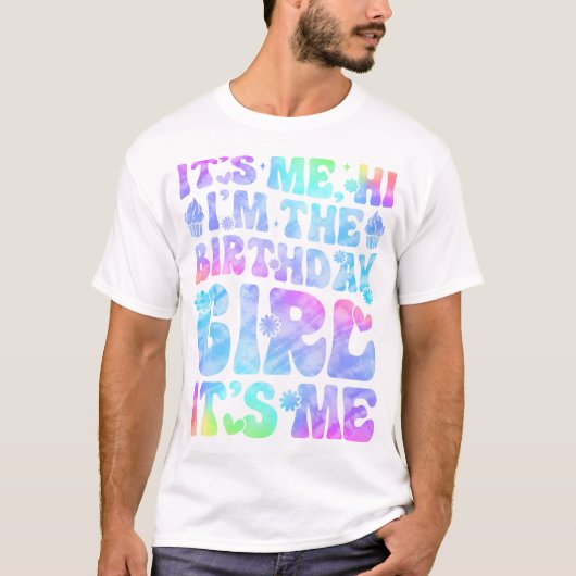 Its Me Hi Im誕生日ガールIts Me Groovy Tシャツ (正面)