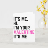 Its Me Hi Im Your Valentine Its Meの誕生日 カード (黄色い花)