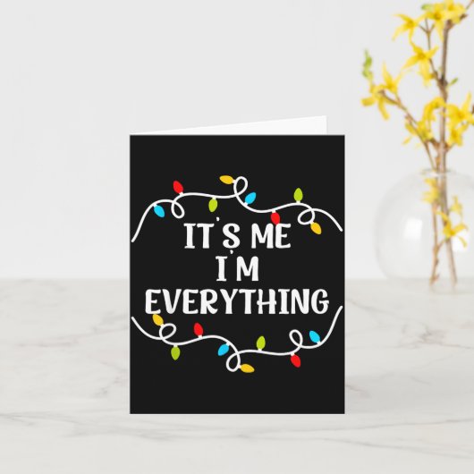 Its Me I'm Everything I Have Everything I Want For カード (黄色い花)