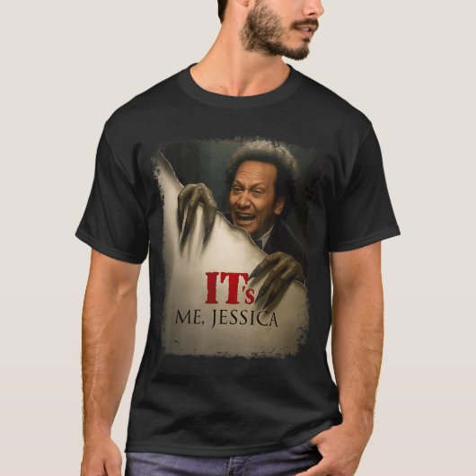 It's+Me+Jessica ホラー レトロ Tシャツ (正面)