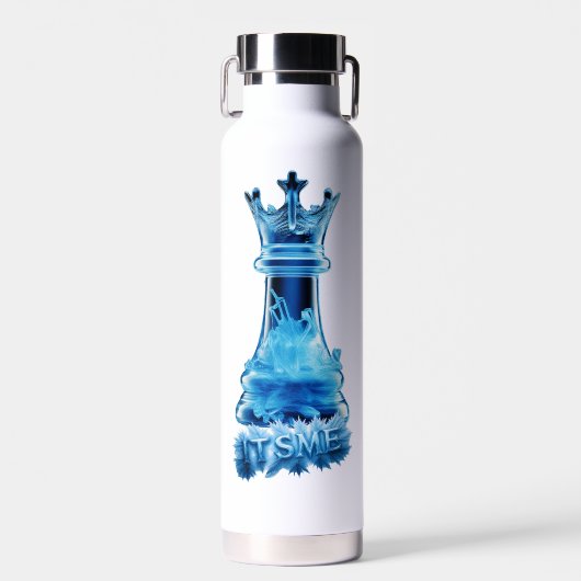 ITS ME STEEL WHITE WATER BOTTLE ウォーターボトル (正面)