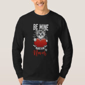 Its Meow Or Never Valentines Day Cat Owner Kitty Tシャツ (正面)