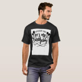 IT'S MY誕生日サインTパーティーキープサケ Tシャツ (正面フル)