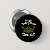 Its My誕生日第11回メラニンプライドアフリカA 缶バッジ (正面&裏面)