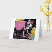 ITS MY誕生日 カード (黄色い花)