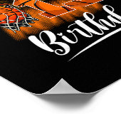 It's My 13th Birthday Sketll Theme 13 Years Old Bi ポスター (角)