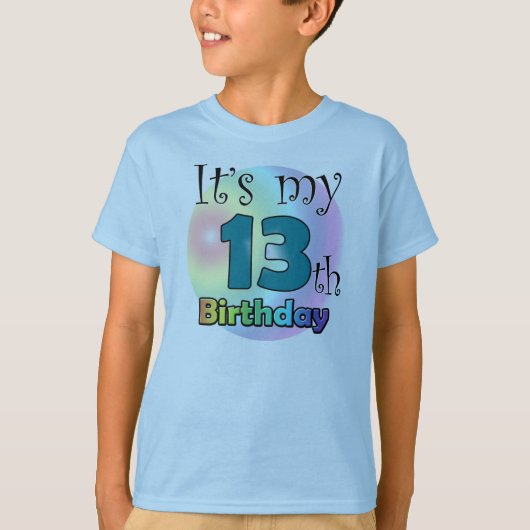 It's my 13th Birthday Tシャツ (正面)