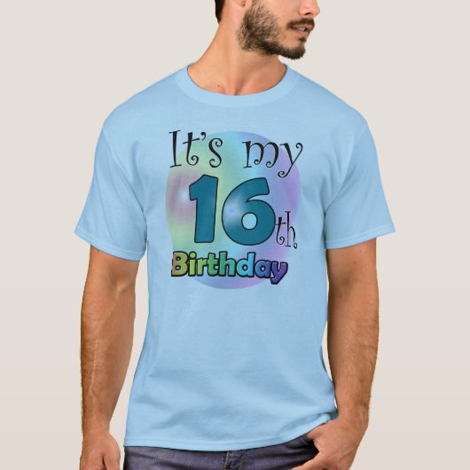 It's my 16th Birthday Tシャツ (正面)