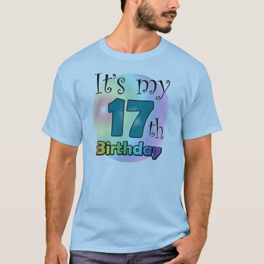 It's my 17th Birthday Tシャツ (正面)