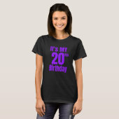 It's My 20th Birthday   Tシャツ (正面フル)