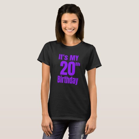 It's My 20th Birthday Tシャツ (正面フル)