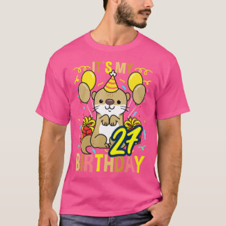 Its My 27th誕生日オッター Tシャツ