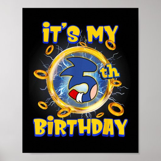 Its My 5誕生日Boy Family MatchingパーティーFunn ポスター (正面)