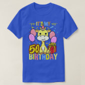 Its My 50th Birthday Giraffe Lover  Tシャツ (デザイン正面)