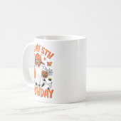 Its My 5th Birthday Funny Halloween Boo Ghost 5th  コーヒーマグカップ (正面左)