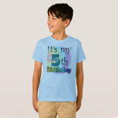 It's my 5th Birthday Tシャツ (正面フル)