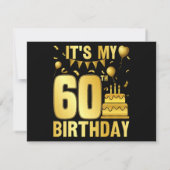 It's My 60th Party 招待状 (裏面)