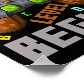 It's My 6th Birthday Pixel Gaming Controller 6 Yea ポスター (角)